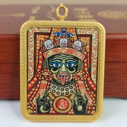 Kailash Soul Hand-Painted Daki Lhamo Tibetan Thangka