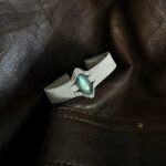 Kailash Soul Hand-Woven Silver Crystal Bracelet