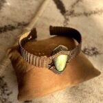 Kailash Soul Aurora Path Labradorite Spiritual Energy Cuff Bracelet
