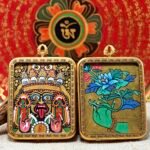 Zachiklam Thangka – Tibetan Guardian Goddess of Protection & Power - Image 10