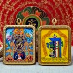 Zachiklam Thangka – Tibetan Guardian Goddess of Protection & Power - Image 7