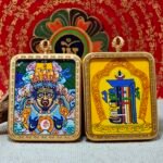 Zachiklam Thangka – Tibetan Guardian Goddess of Protection & Power - Image 6