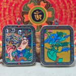 Zachiklam Thangka – Tibetan Guardian Goddess of Protection & Power - Image 4