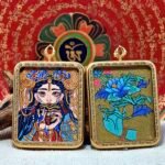 Zachiklam Thangka – Tibetan Guardian Goddess of Protection & Power - Image 3